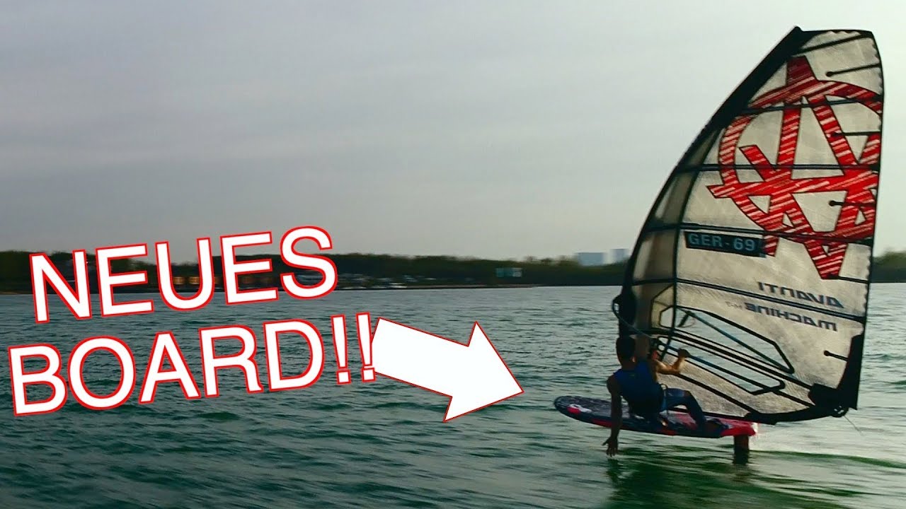 PAPA´S NEUES TABOU WINDSURF FOILBOARD! 🤣