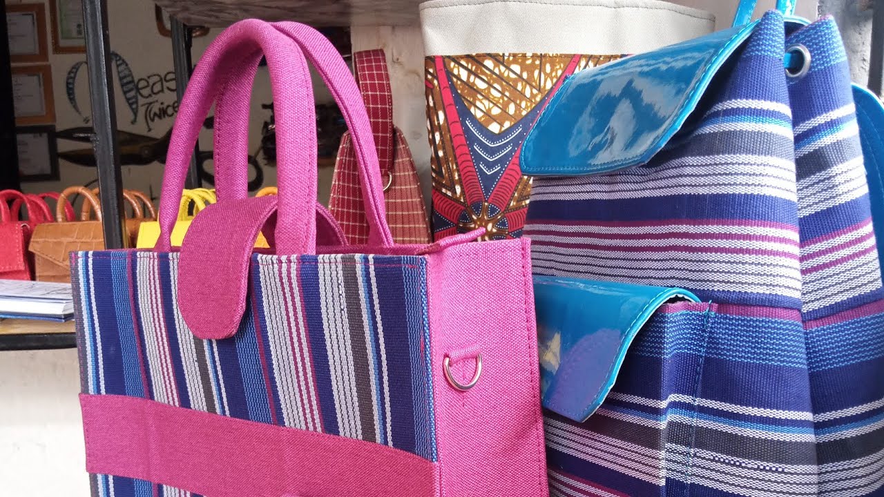 THE CATCH UP SECTION 005 how to design & make Aso-oke luxury tote bag