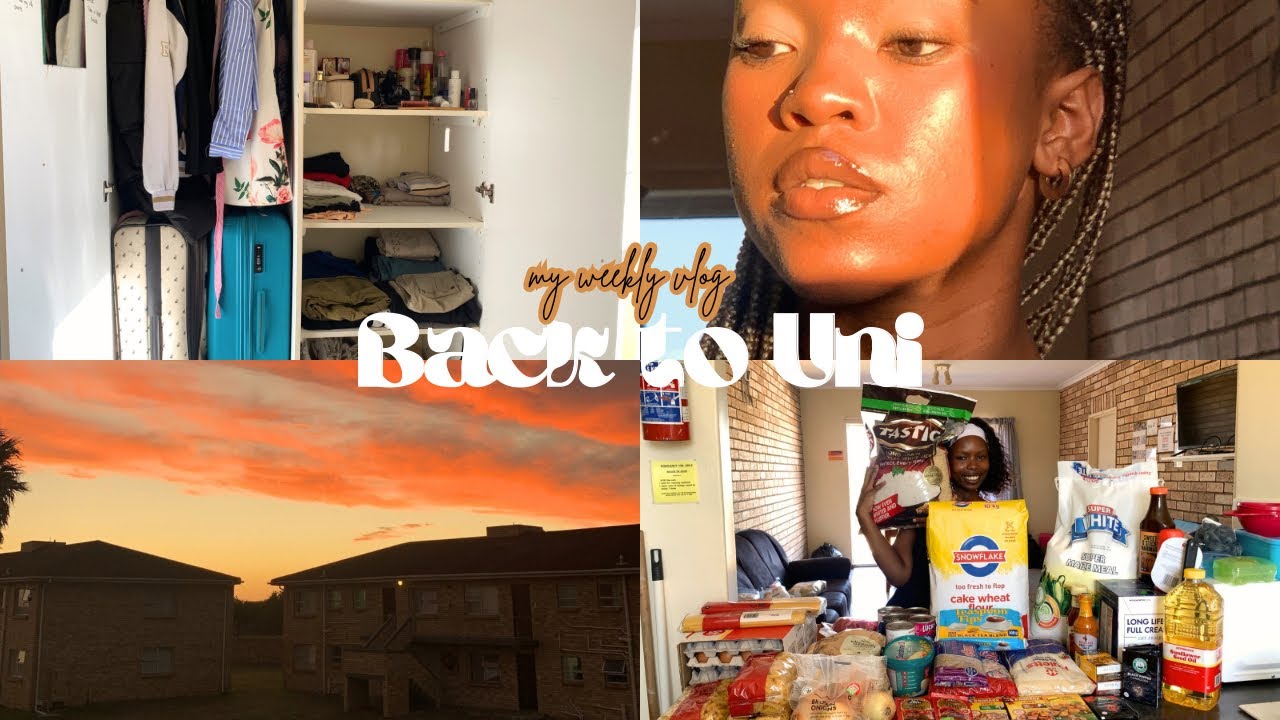 BACK TO UNI: Unpacking, setting in and Grocery shopping with My Best Friend