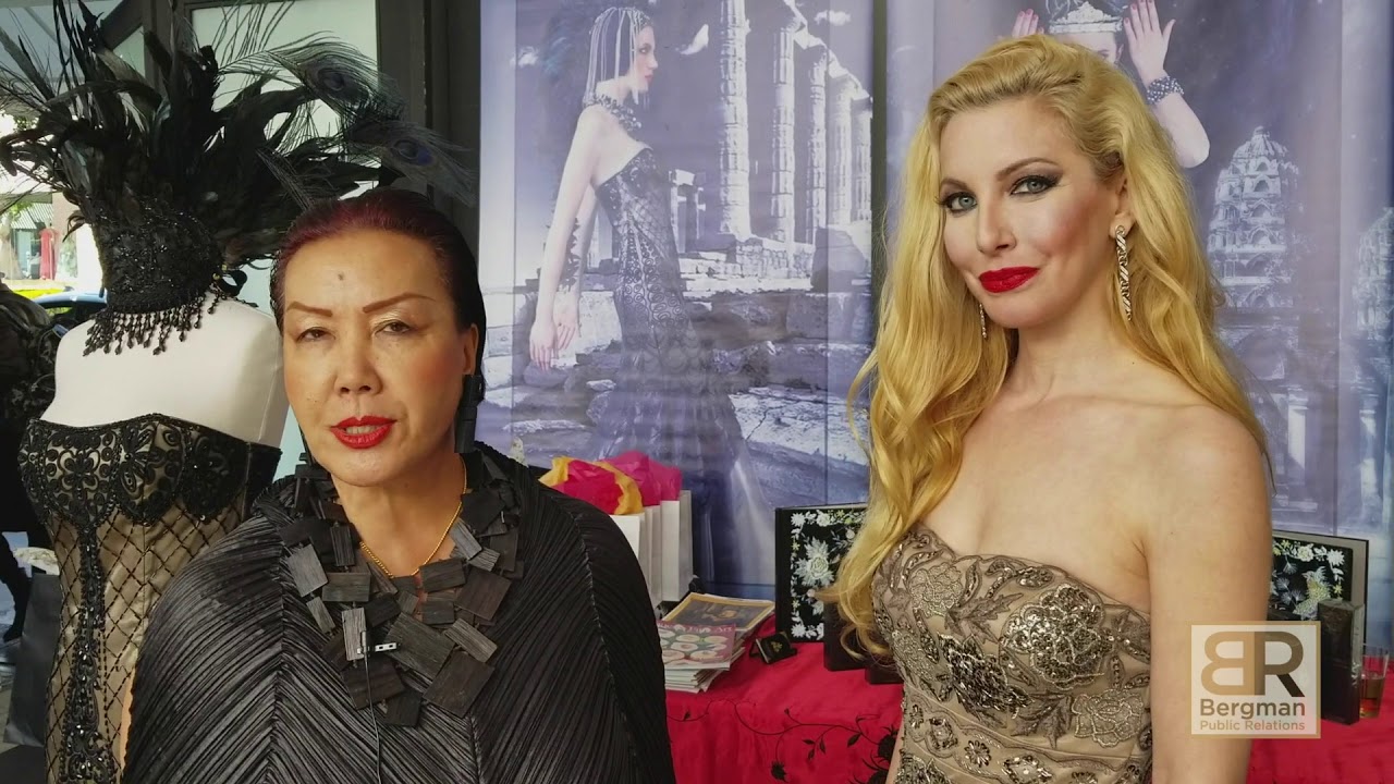 Designer SUE WONG interview - Doris Bergman's Oscar Gifting Suite