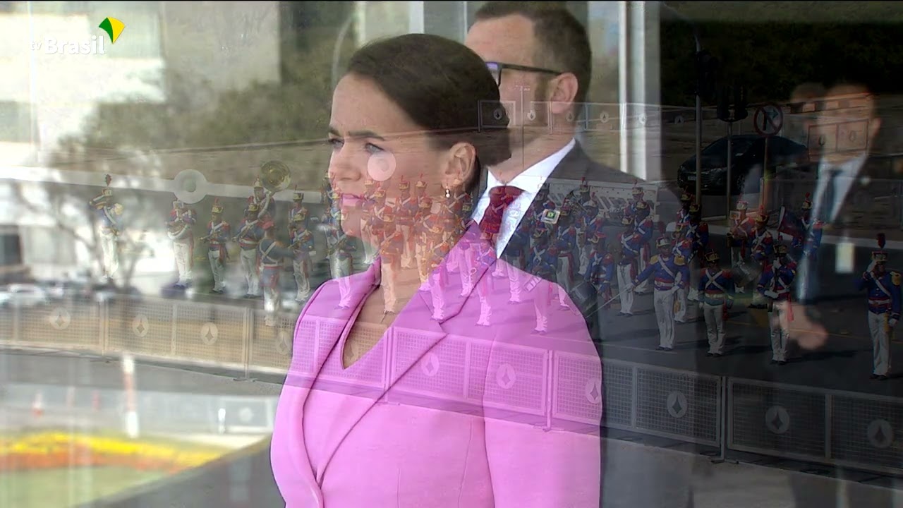 11/7/2022 Recepção do Presidente do Brasil, Jair Bolsonaro à Katalin Novák, Presidente da Hungria.