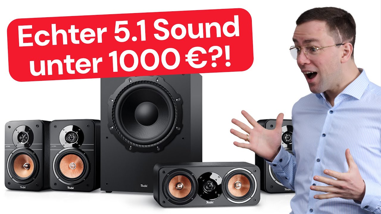 Teufel Concept 5.1 Surround Sets - Viele M&ouml;glichkeiten f&uuml;r unter 1.000&euro;
