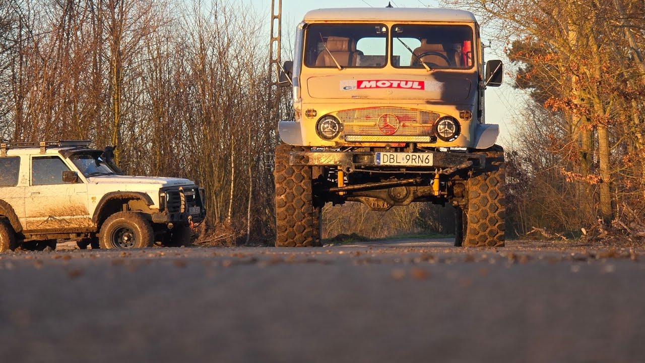 KONIEC! UNIMOG 404 M57 ostatni film 🫡