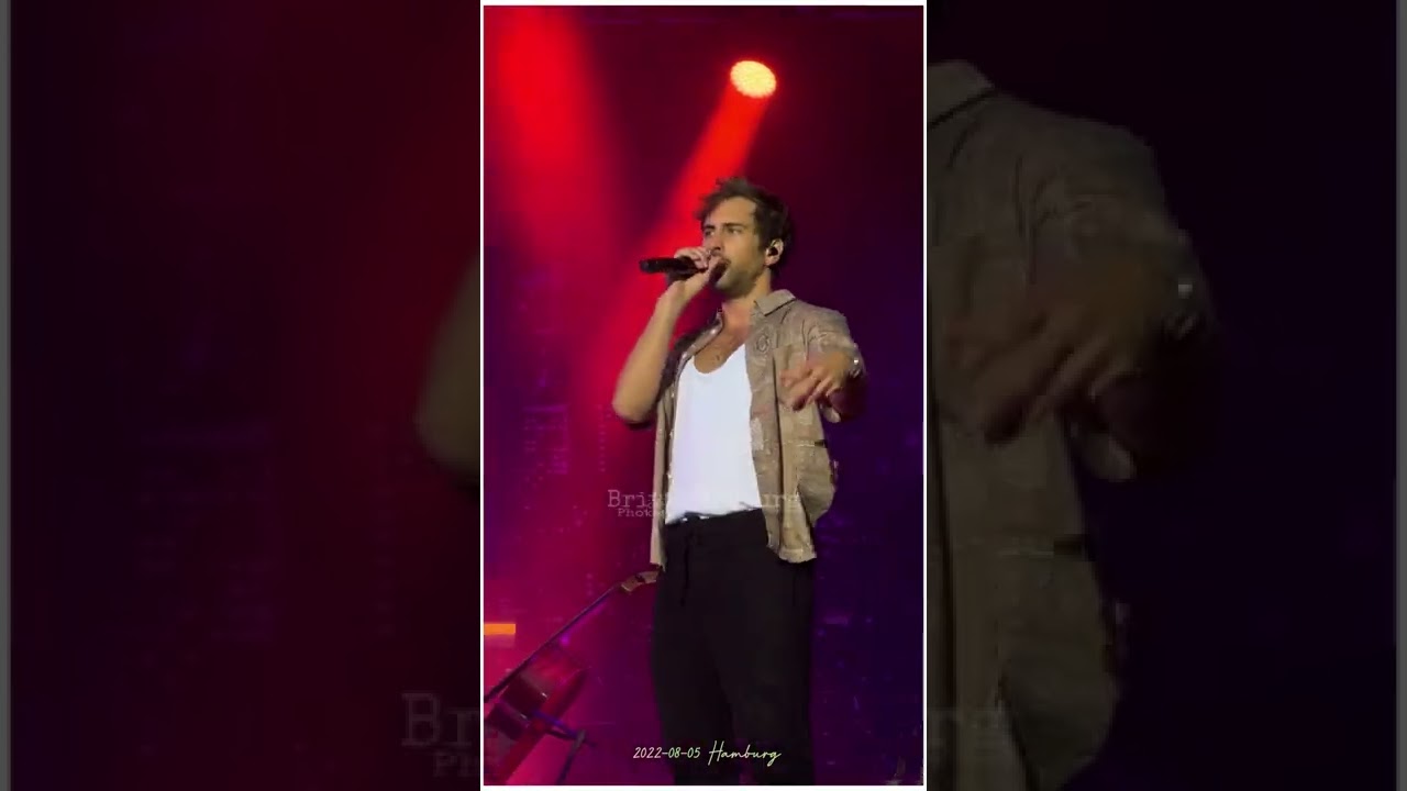 [4K] 2022-08-05 Irgendwann Ist Jetzt ~ Max Giesinger @Hamburg