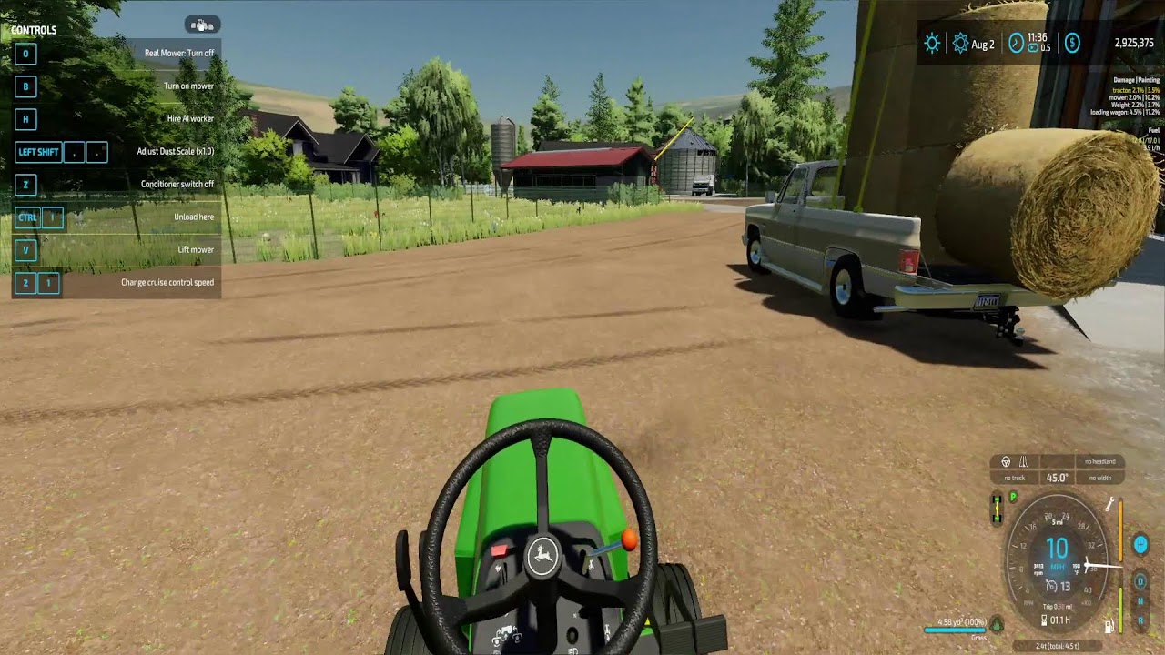 Farming like its da 2000s  GRASS WORK  LIVE