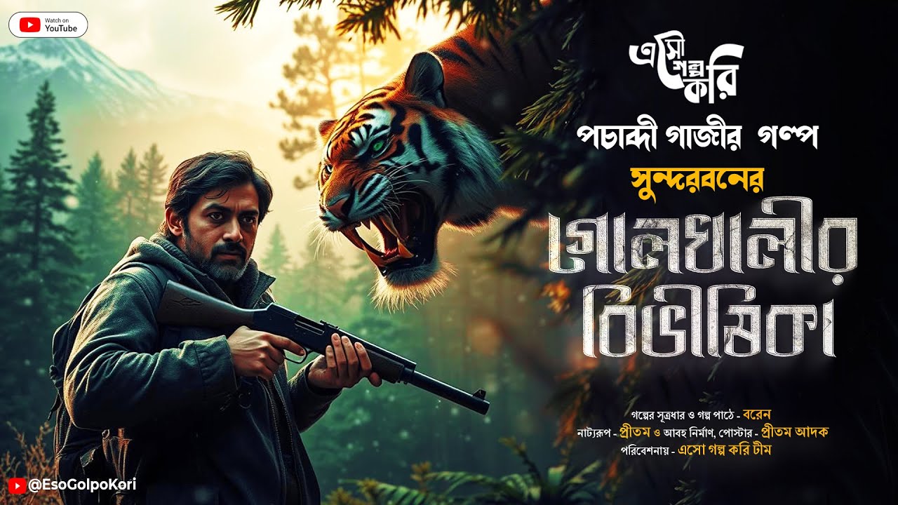 সুন্দরবনের গোলখালীর বিভীষিকা (পচাব্দী গাজীর গল্প) | Eso Golpo Kori | Jim Corbett | Suspense Mir