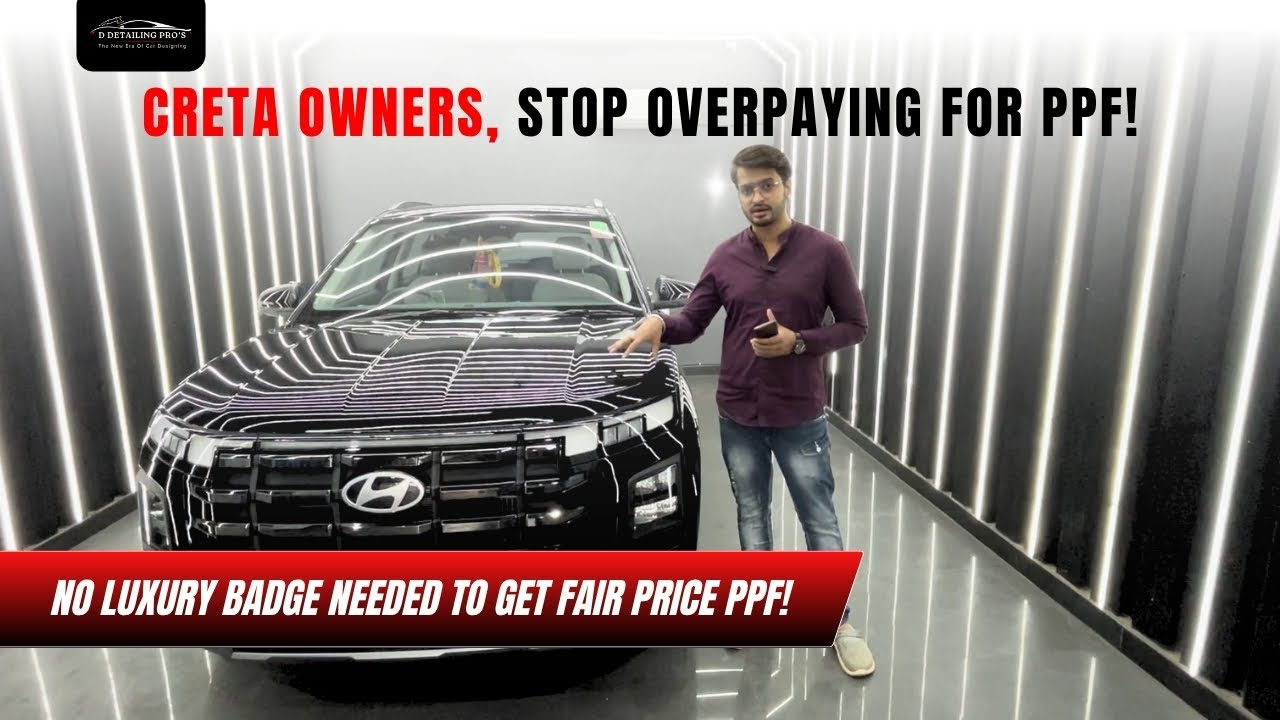 Creta को दिया 5-Star PPF Makeover | Lifetime Warranty | No Premium Charges | Detailing Raipur