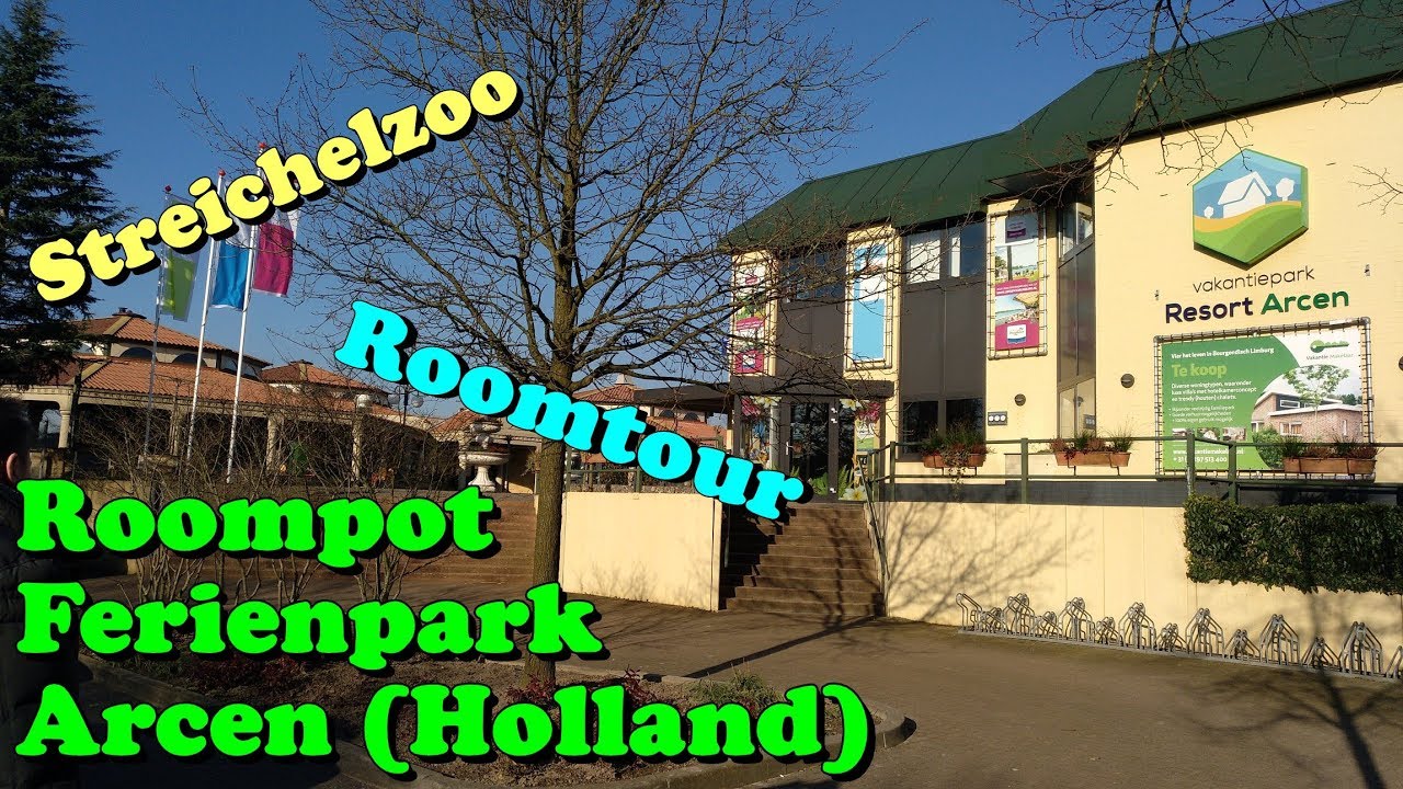 ROOMPOT Vakantiepark Resort Arcen (NL) - Ferienpark Anlage & Roomtour Holland (Februar 2018)