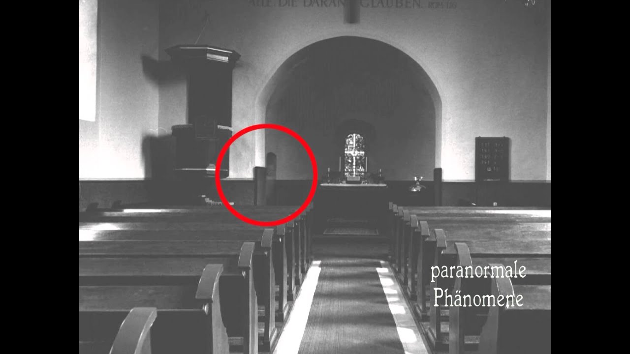 Geistererscheinung in alter Kirche (echt gruslig)