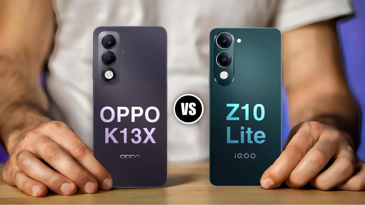 OPPO K13X 5G vs iQOO Z10 Lite 5G
