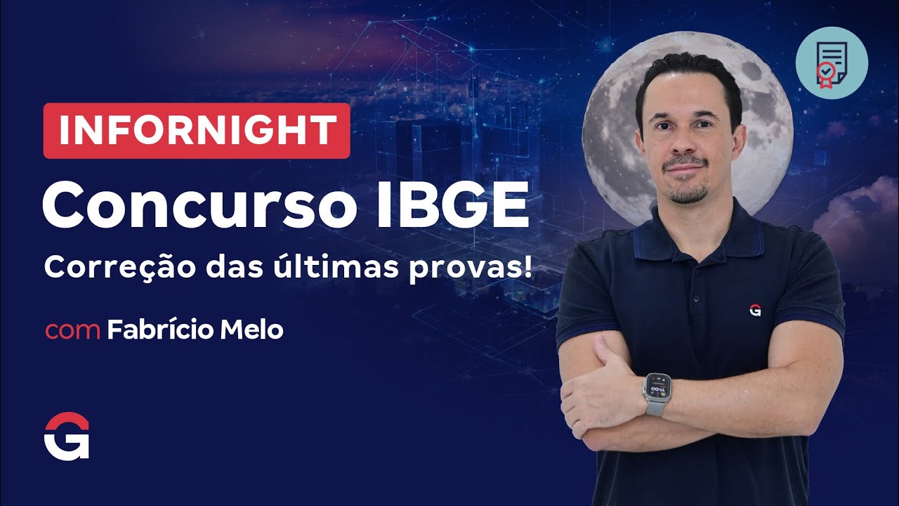 Infornight | Concurso IBGE: Corre&ccedil;&atilde;o das &uacute;ltimas provas