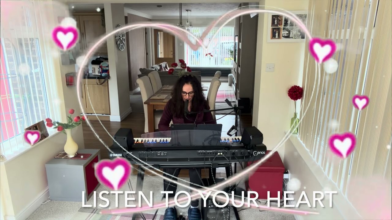 Listen to your heart (Roxette) vocal cover on Yamaha Genos 