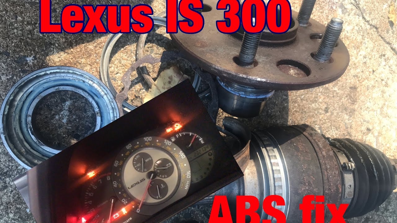 Lexus IS 300 abs ligjt fix