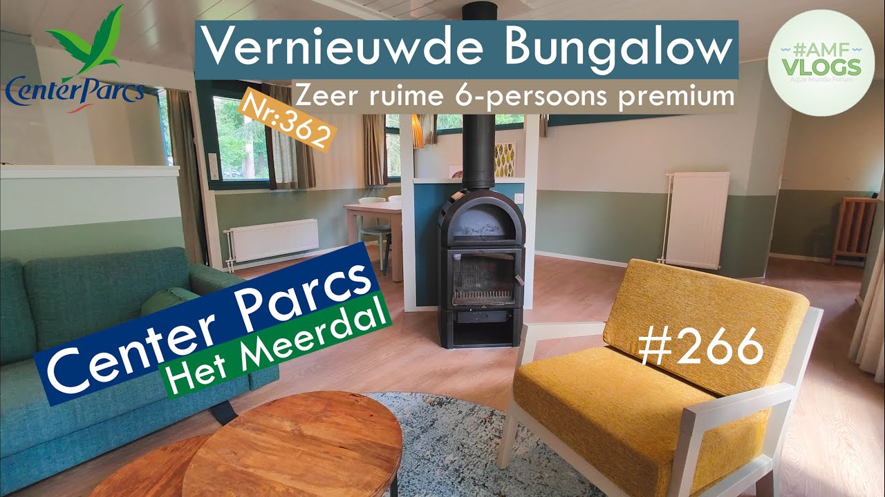 VERNIEUWDE COTTAGE OP HET MEERDAL | 6 PERSOONS ZEER GROTE PREMIUM NUMMER 362 | VLOG 266 #AMFVLOGS