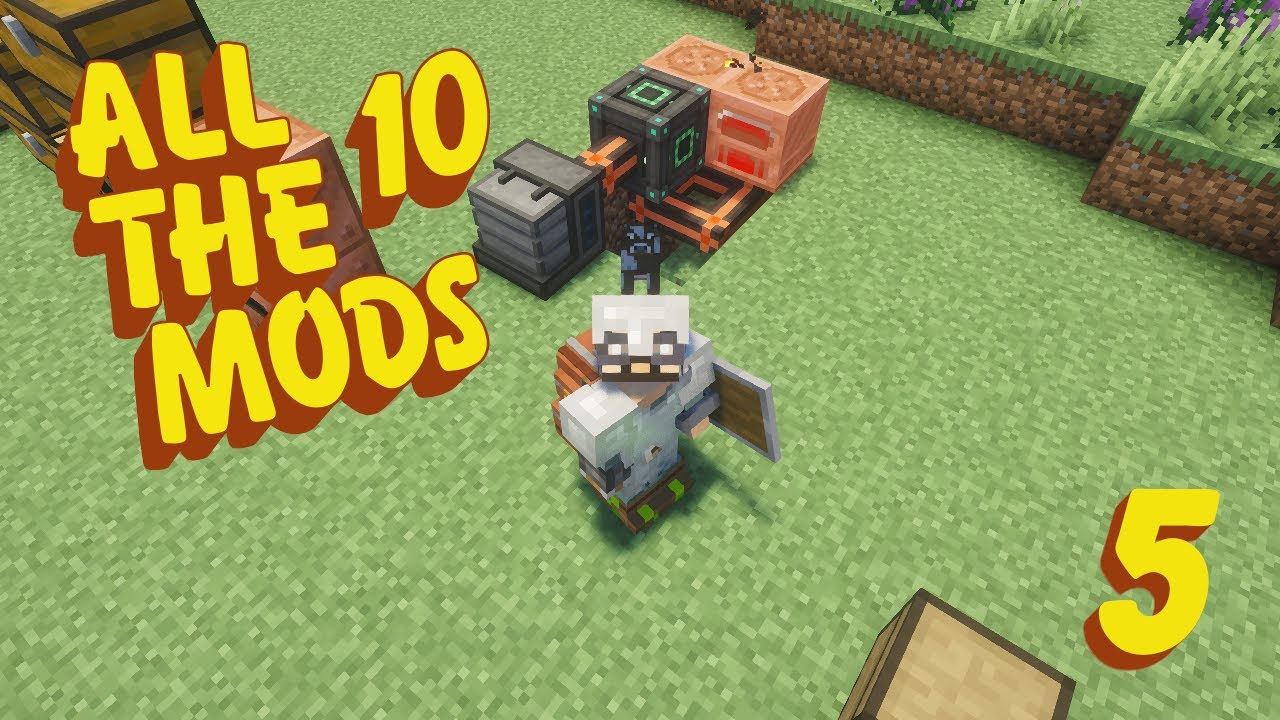 All the mods 10 - 5 - Primeras máquinas y energía!