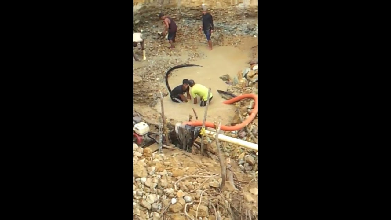 ASI SE TRABAJA MINAS DE ORO DE VENEZUELA