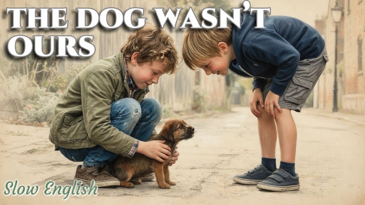 We Thought It Was Ours｜An Original Childhood Story | Slow English B1