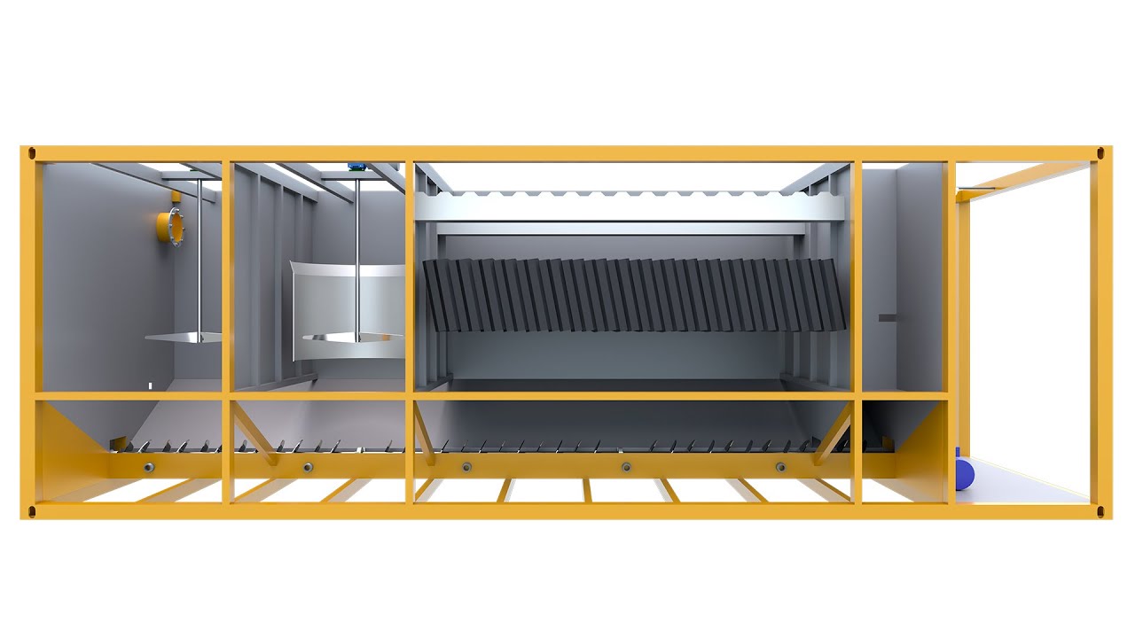 Unidad de Decantación y Separación de Grasas e Hidrocarburos para el Tratamiento de Aguas Residuales