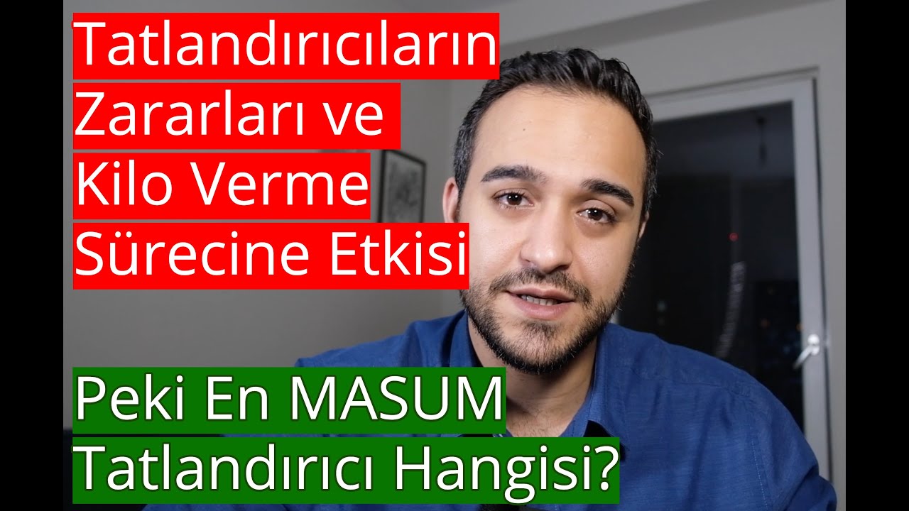 Tatlandırıcı Kullanmamak İçin 4 Sebep ve En Masum Tatlandırıcı Seçimi