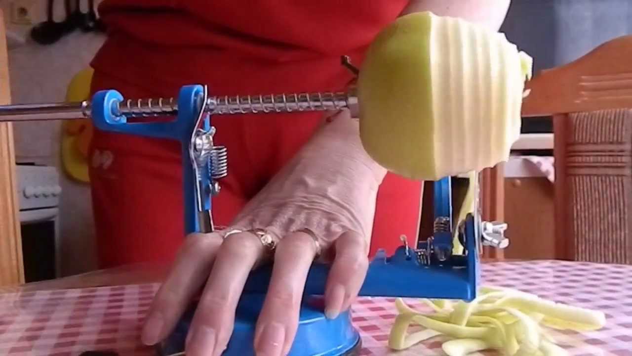 Môj lúpač a krájač jabĺčka v jednom ...