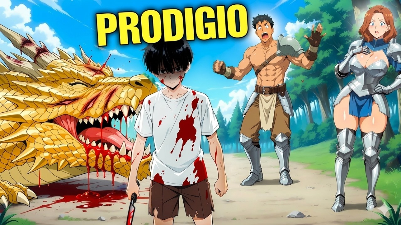 Quando um garoto de 12 anos MATA um dragão antigo com uma faca e choca todo mundo! – Recap de Manhwa