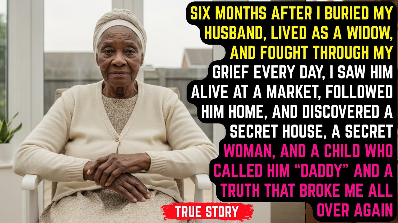 I Buried My Husband… Then Saw Him Alive at a Market 6 Months Later | What I Found Changed Everything