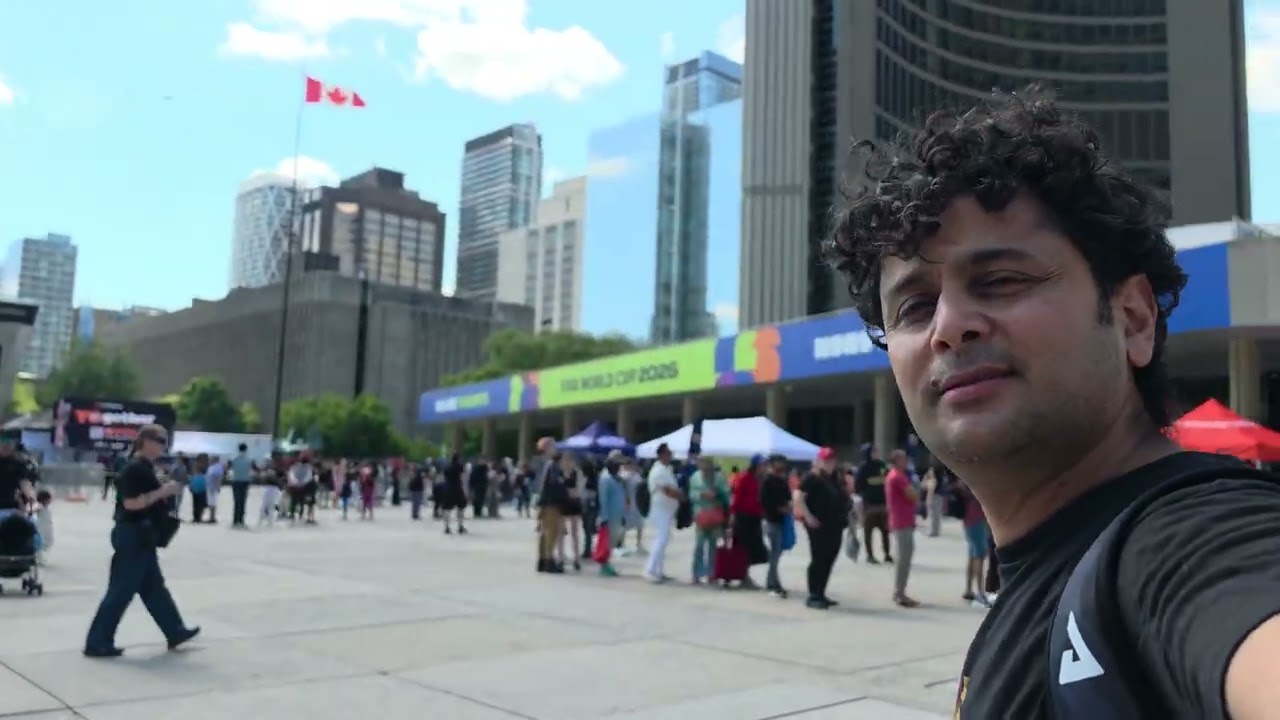 FIFA world cup excitement, Toronto | Nathan Phillips Square,  Ontario Canada | June 6th 2026