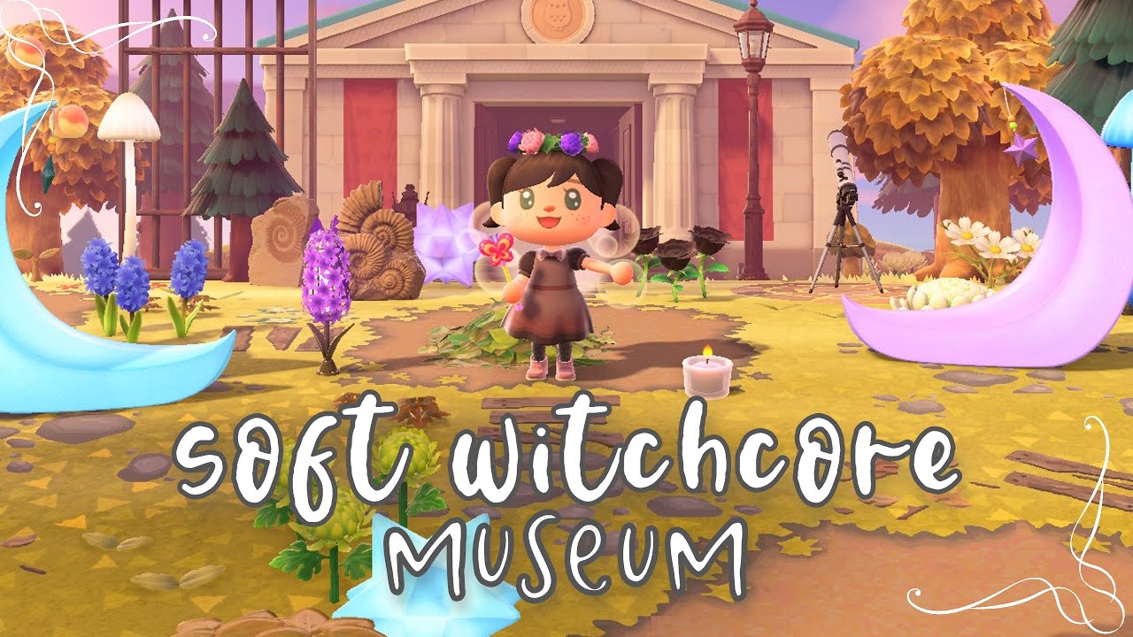 soft witchcore Museum speedbuild ✨ | ACNH
