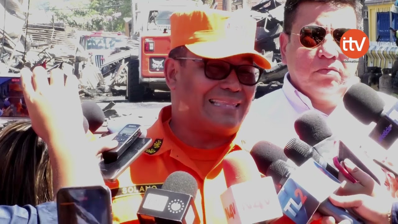 Actualizan información de incendio en San Salvador.