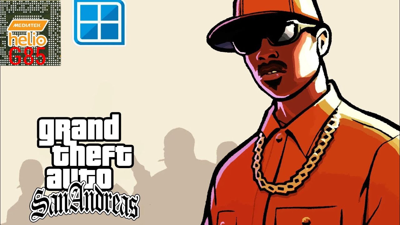 Winlator GTA San Andreas test MTK Helio g85