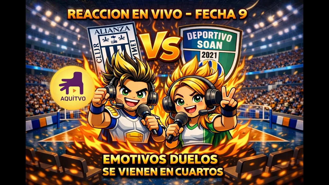 REACCIONES EN VIVO AL ALIANZA LIMA VS SOAN. DUELOS DEFINIDOS EN CUARTOS DE FINAL