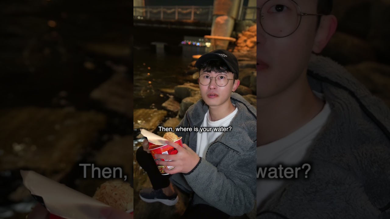 How to eat Ramen in Korea
