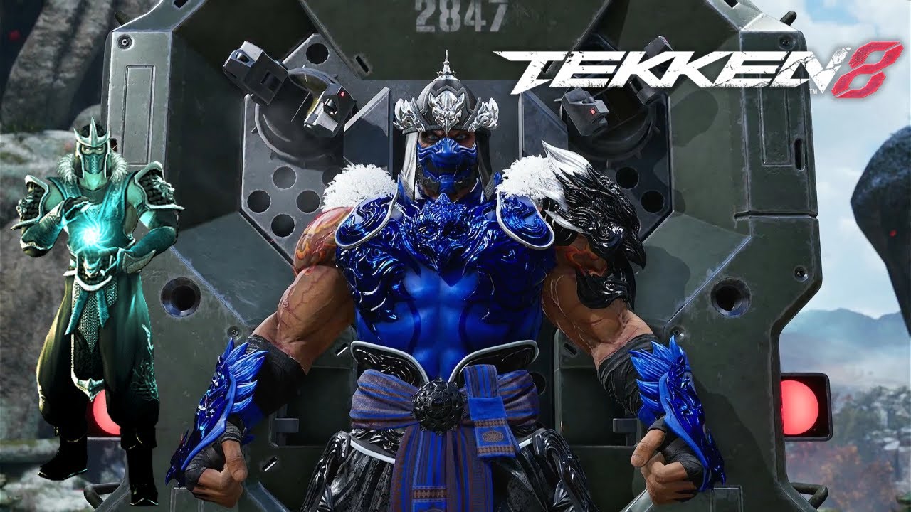 Tekken 8 Fahkumram as Sub-Zero (Mortal Kombat Deception) Ghost Battles