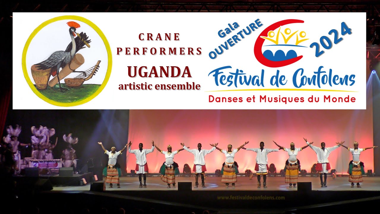 OUGANDA - Crane Performers - Gala Ouverture - Confolens Festival 2024 -
