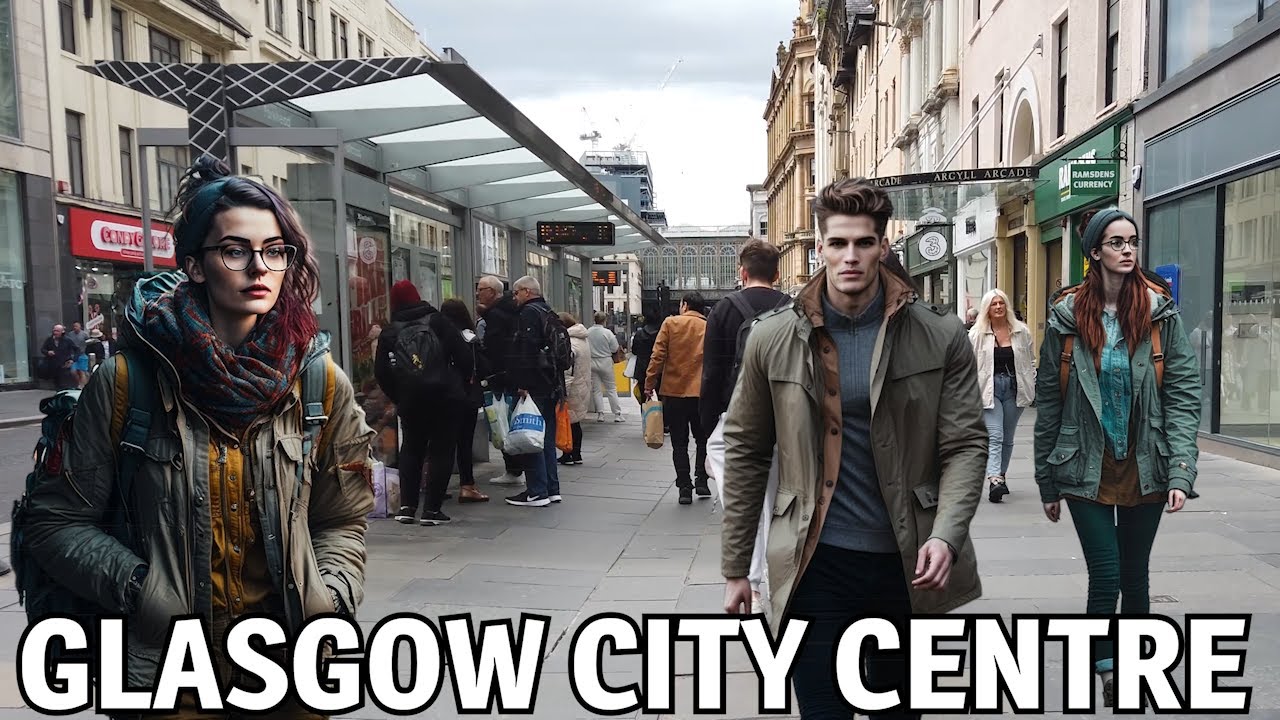 Walking Along Argyle Street in Glasgow | June 2022