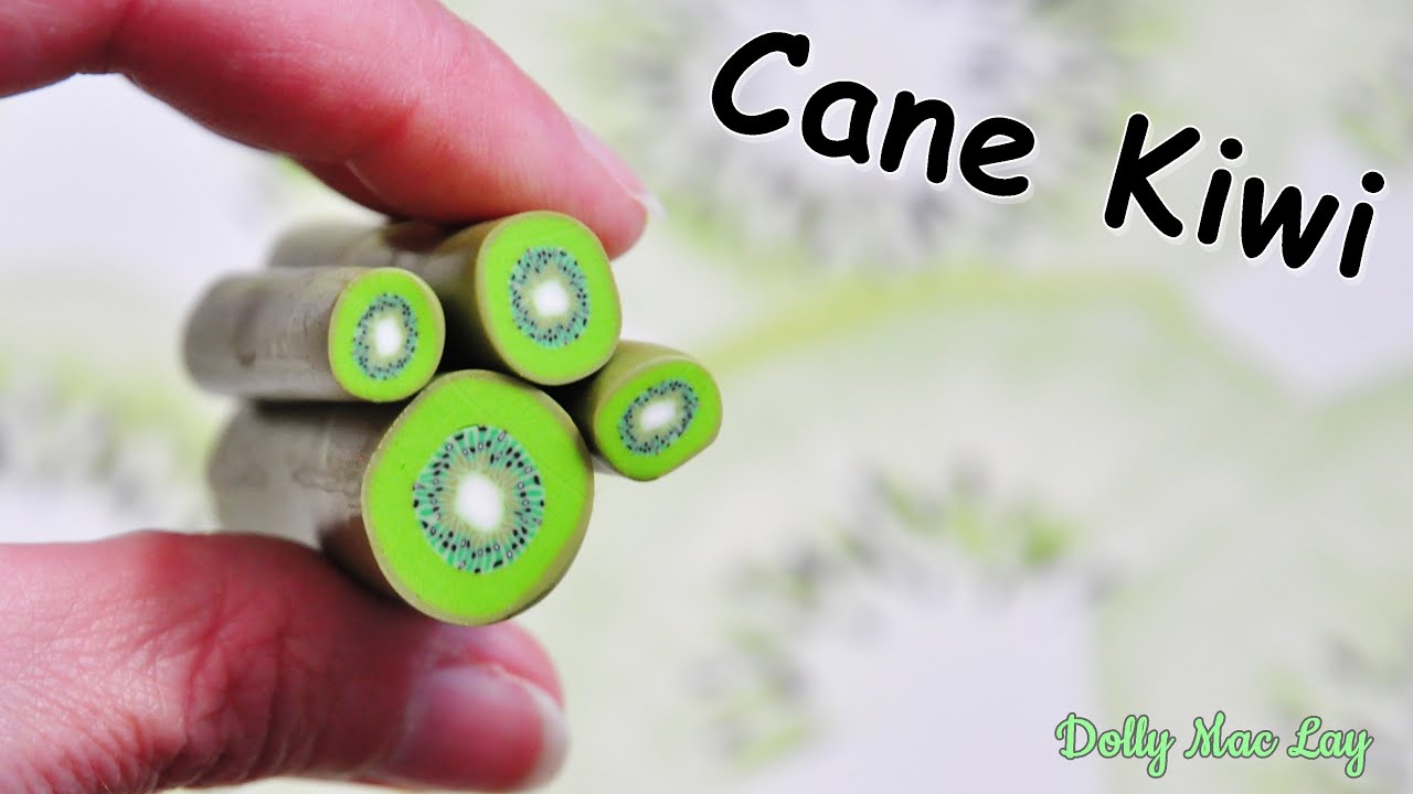 Tutoriel Fimo Cane Kiwi
