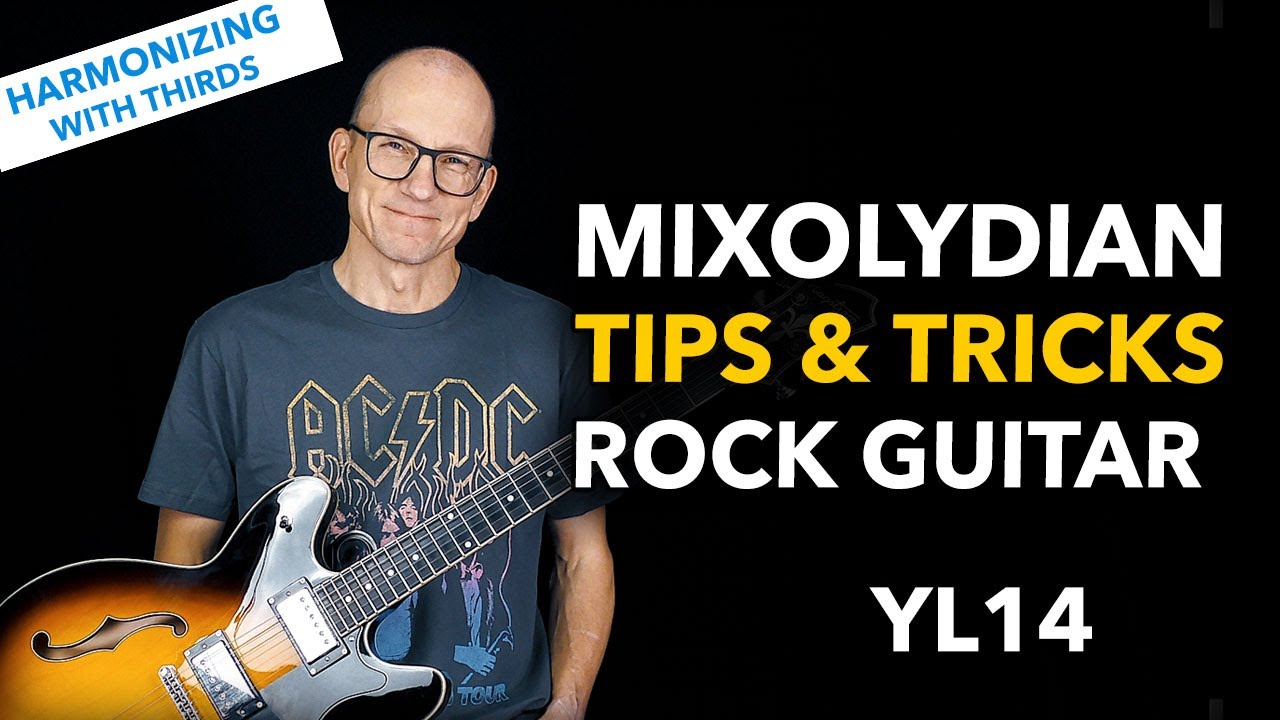 Mixolydian Guitar Lesson for Rock Guitarists - harmonizing with 3rds