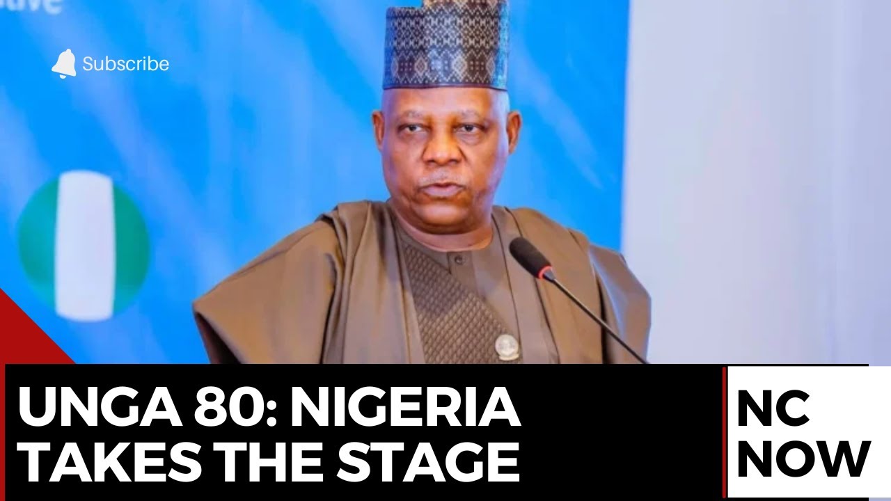 UNGA 80: VP Shettima Represents Nigeria, Speaks on Global Cooperation