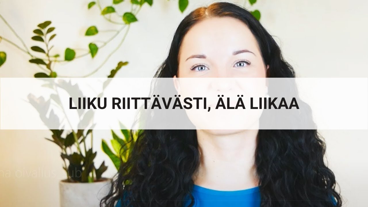 Treenaaja tarvii myös lepoa - kuinka pitää huolta riittävästä palautumisesta