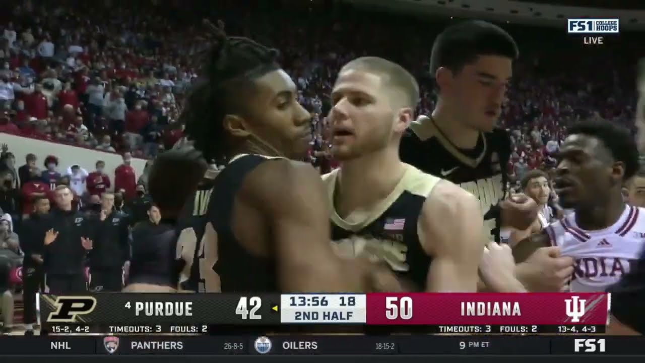 Things Got Heated Between In-State Rivals Indiana & No. 4 Purdue! | Full-Game Highlights