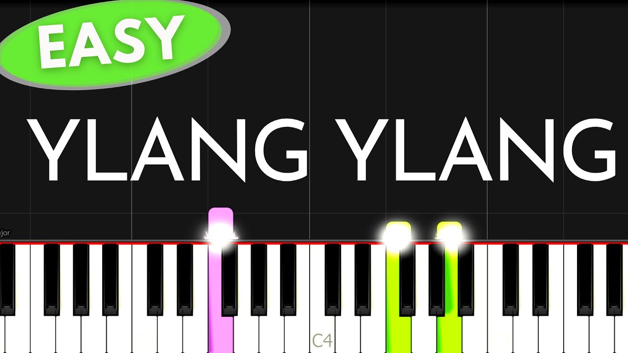 Fkj - Ylang Ylang | Easy Piano tutorial
