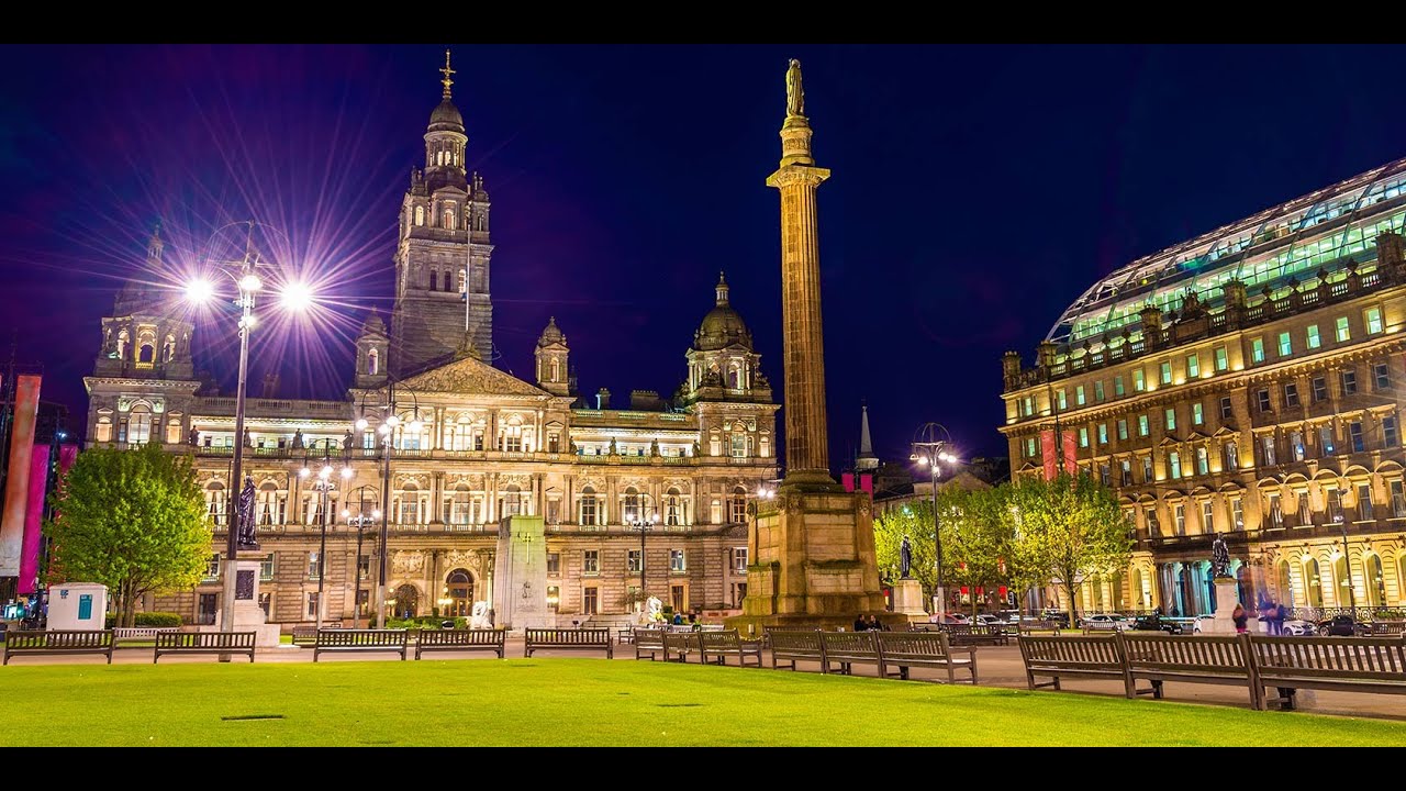 4K- Glasgow Scotland , Glasgow Schottland , 苏格兰格拉斯哥, Glasgow Ecosse, Glasgow Escócia ,