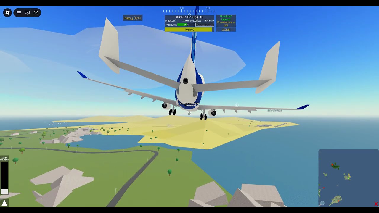 Landing in Roblox ptfs