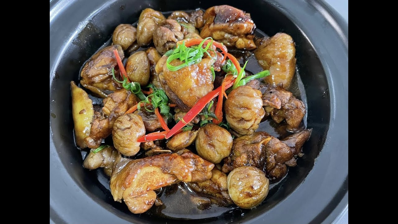 栗子鸡 Braised Chicken with Chestnuts