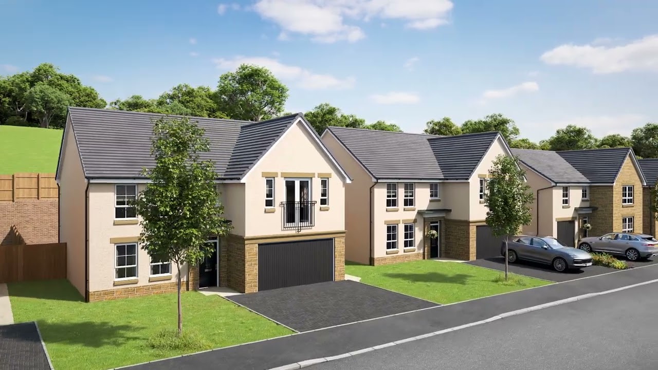 Seven Sisters, Cambusbarron CGI Tour | David Wilson Homes