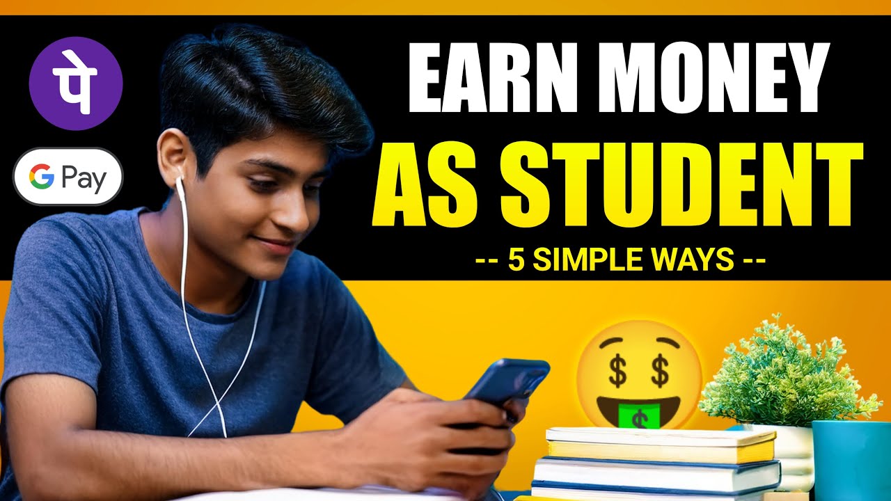 5 simple ways Students make money online 💲💸