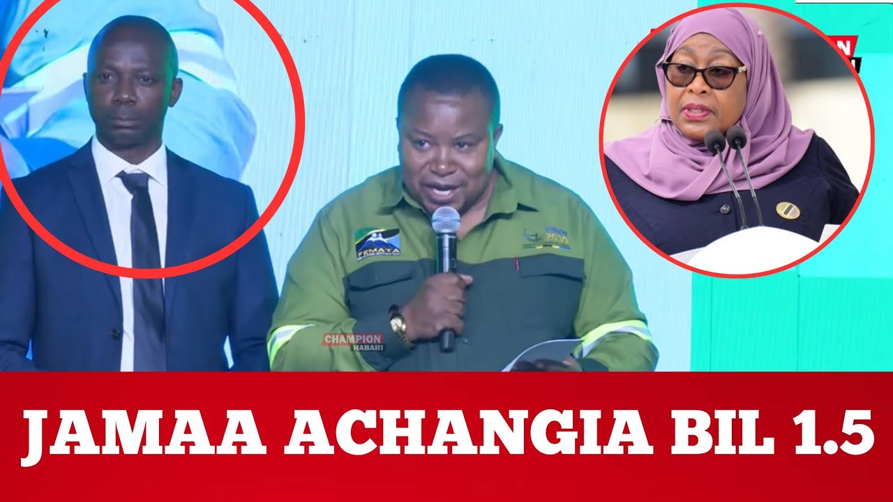 JAMAA ATOA BIL 1.5 KUICHANGIA CCM, UKUMBI MZIMA KIMYA, WACHIMBAJI MADINI WATIKISA