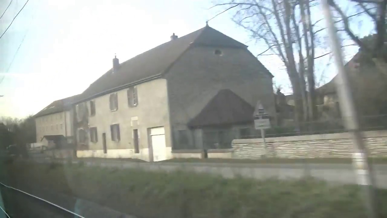 Train trajet de Besançon Viotte à Dijon