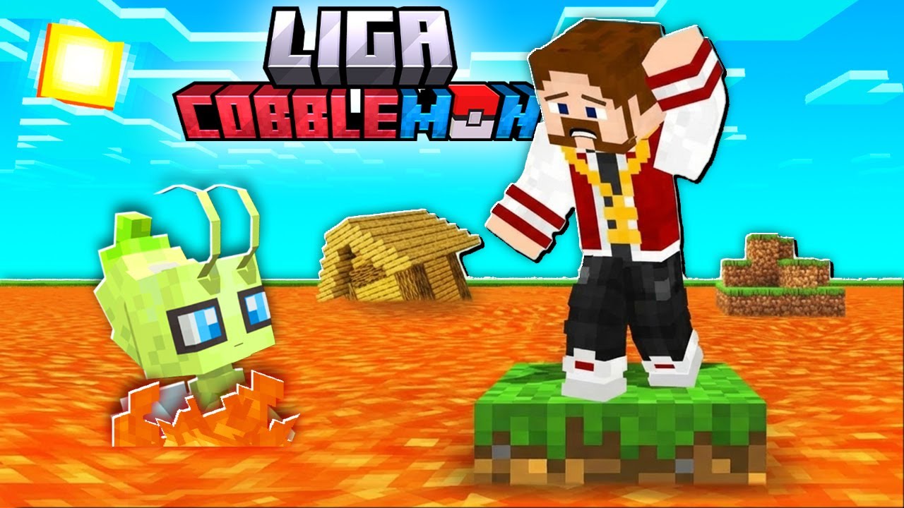N&Atilde;O ACREDITO que PERDI ESSE POK&Eacute;MON na LAVA na LIGA COBBLEMON no MINECRAFT