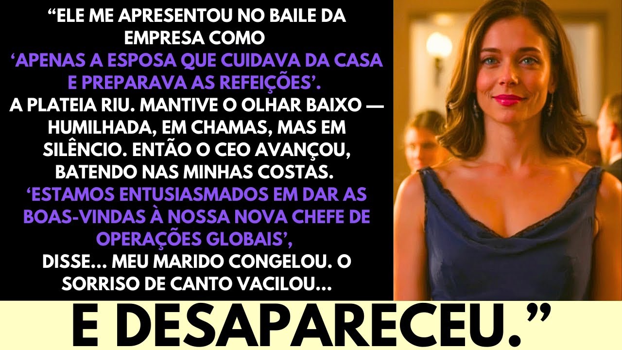 Ele Me Chamou de “Apenas a Esposa” no Gala—Então o CEO Disse Algo Que Chocou Todos